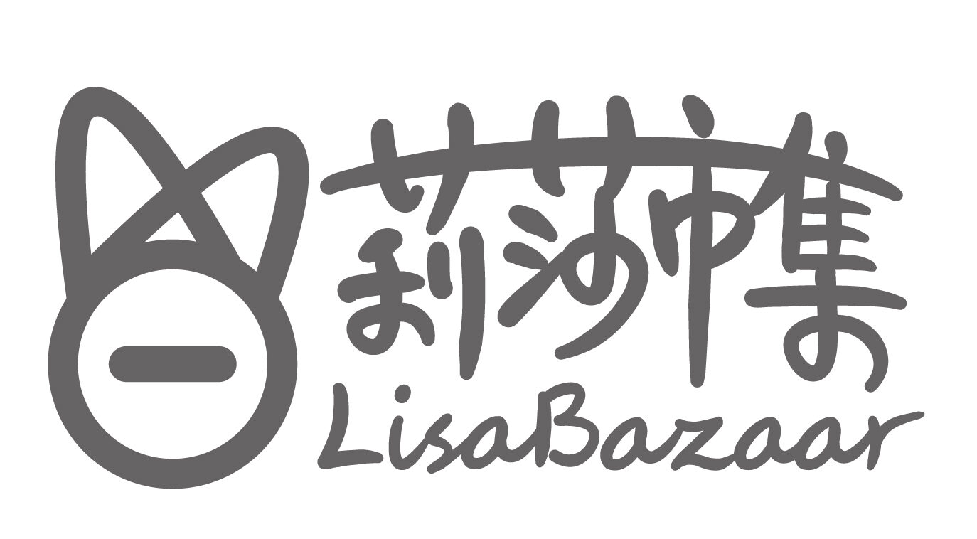 LisaBazaar Logo_灰字白背景_二手市集