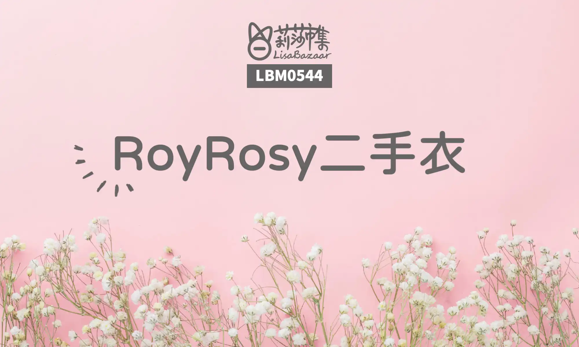 LBM0544【生活組】RoyRosy二手衣  @LisaBazaar 莉莎市集｜台南二手市集 @莉莎市集